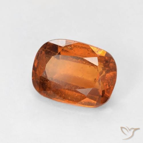 1.97ct 天然 深橙色 钙铝榴石, 软垫, VS-SI