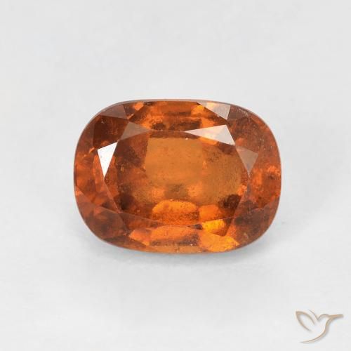 2.04ct 天然 深橙色 钙铝榴石, 软垫, VS-SI