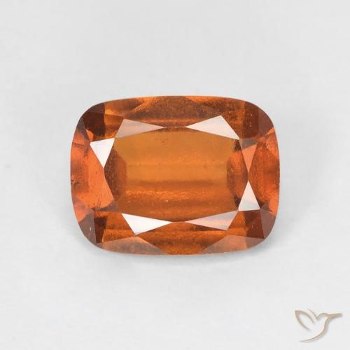 2.52ct 天然 中橙 钙铝榴石, 软垫, VS