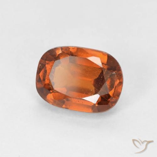 1.33ct 天然 Medium Dark-Orange 钙铝榴石, 椭圆形, VS