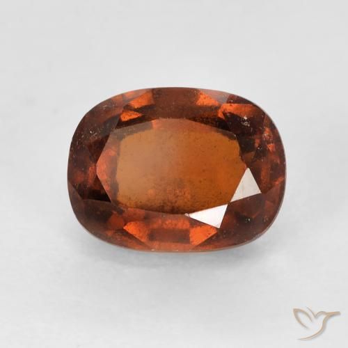 2.42ct 天然 深橙色 钙铝榴石, 软垫, VS-SI