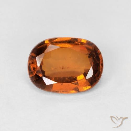 1.46ct 天然 中橙 钙铝榴石, 椭圆形, VS-SI