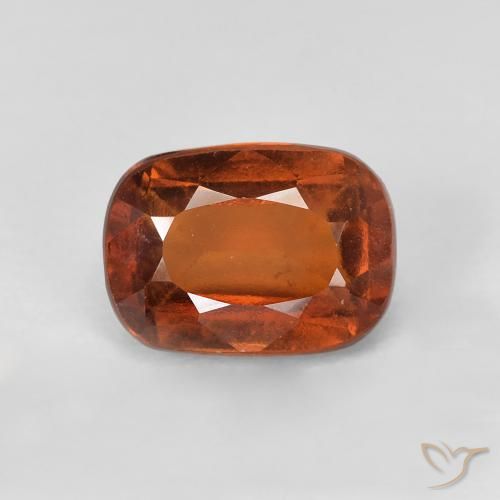 2.24ct 天然 深橙色 钙铝榴石, 软垫, VS