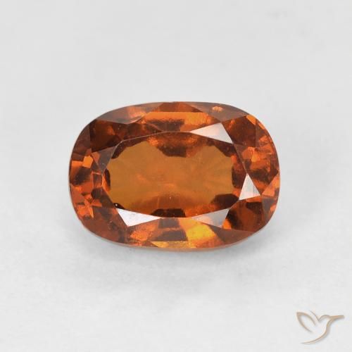 1.94ct 天然 红橙色 钙铝榴石, 椭圆形, VS