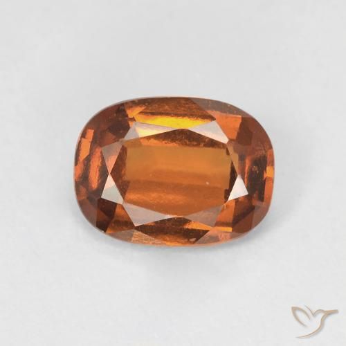 1.42ct 天然 中橙 钙铝榴石, 软垫, VVS-VS