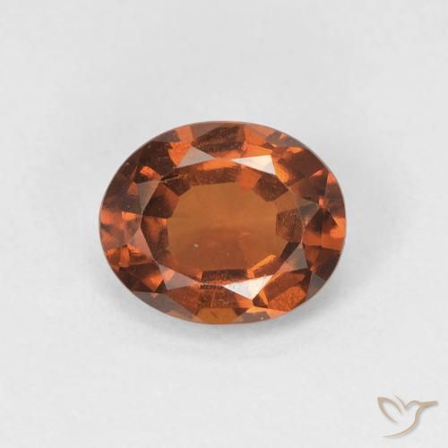 1.42ct 天然 中橙 钙铝榴石, 椭圆形, VVS-VS