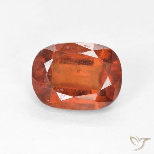 1.94ct 天然 琥珀橙 钙铝榴石, 软垫, VS