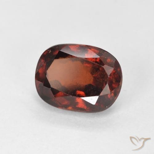 1.86ct 天然 深红色 钙铝榴石, 软垫, VS