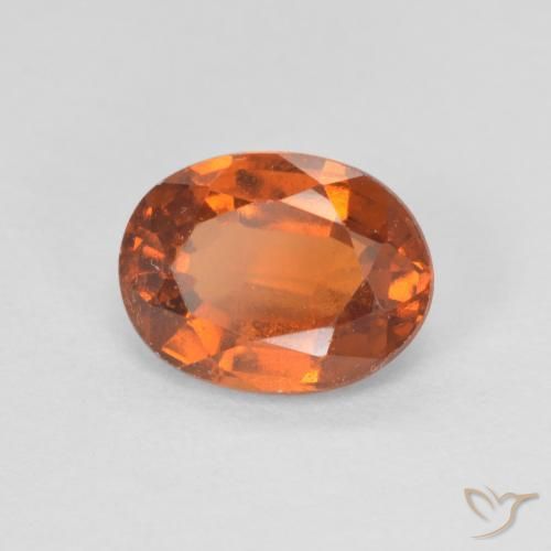 1.74克拉天然钙铝榴石，椭圆形，VVS-VS