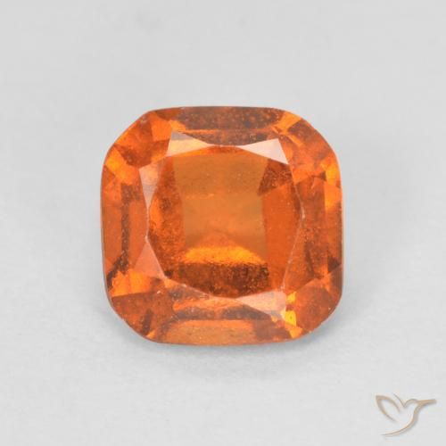 1.27ct 天然 中橙 钙铝榴石, 软垫, VVS-VS