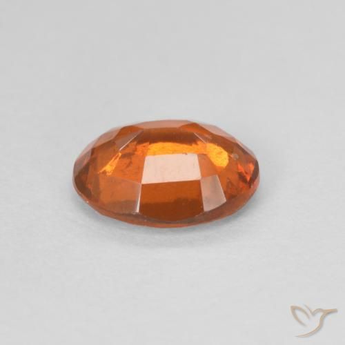 1.28克拉天然钙铝榴石，椭圆形，VVS-VS