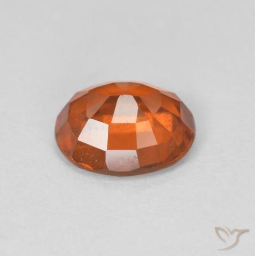 1.43克拉天然钙铝榴石，椭圆形，VVS-VS