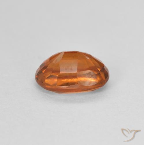 1.10克拉天然钙铝榴石，椭圆形，VVS-VS