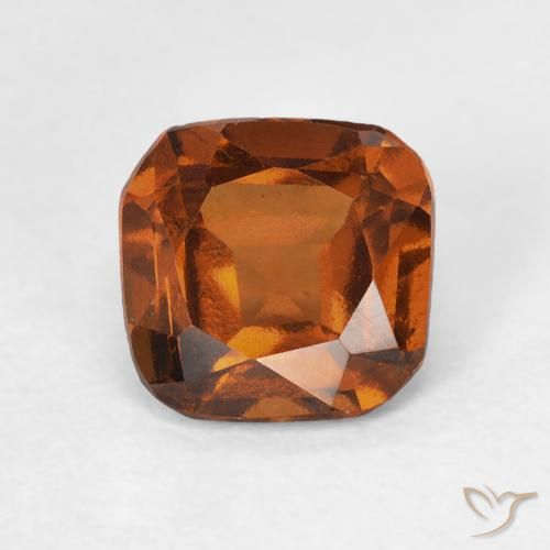 1.31ct 天然 琥珀橙 钙铝榴石, 软垫, VVS-VS