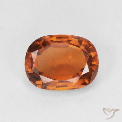 1.83ct 天然 红橙色 钙铝榴石, 软垫, VS-SI