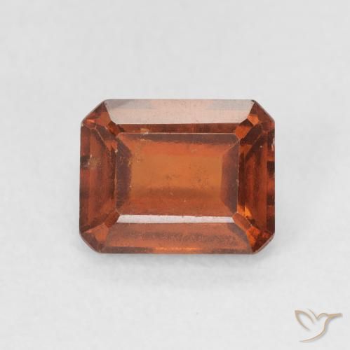 1.77ct 天然 中橙 钙铝榴石, 祖母绿式切割, VS-SI