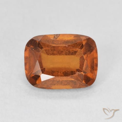 2.04ct 天然 深橙色 钙铝榴石, 软垫, VS-SI