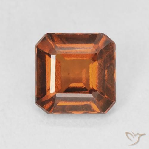 1.77ct 天然 深橙色 钙铝榴石, 祖母绿式切割, VVS