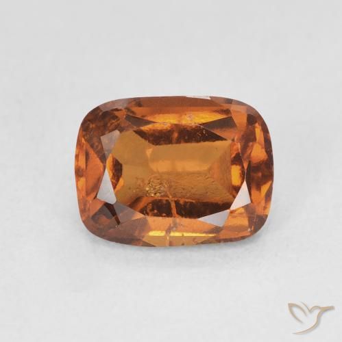 2.28ct 天然 深橙色 钙铝榴石, 软垫, VS-SI