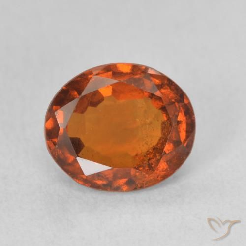 1.82ct 天然 中橙 钙铝榴石, 椭圆形, VS-SI