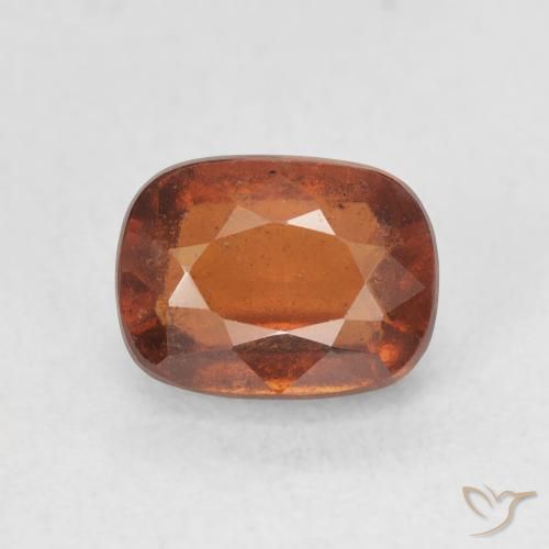 2.51ct 天然 琥珀橙 钙铝榴石, 软垫, VS