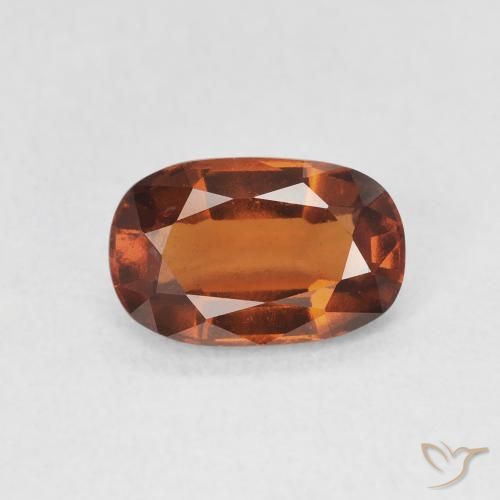 2.11ct 天然 琥珀橙 钙铝榴石, 软垫, VVS-VS