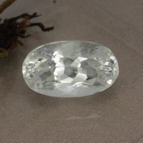 5.18克拉天然绿色绿锂辉石，椭圆形切割，12.8×7.6毫米，VVS-VS