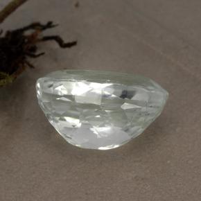 5.18克拉天然绿色绿锂辉石，椭圆形切割，12.8×7.6毫米，VVS-VS