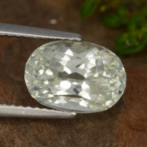 4.44克拉天然隐藏派，椭圆形切割，VVS-VS