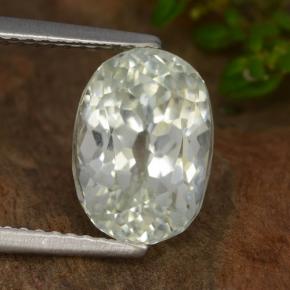 4.44克拉天然隐藏派，椭圆形切割，VVS-VS