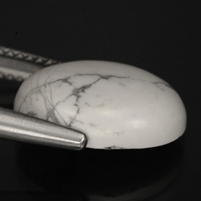 5.82克拉天然硅硼钙石，椭圆形切割，不透明