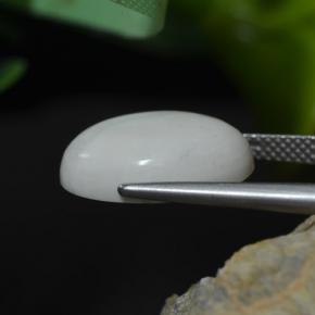 8.56克拉天然豪石，椭圆形切割，不透明