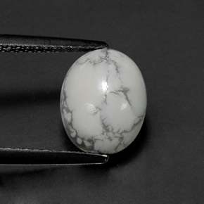 2.60克拉天然硅硼钙石，椭圆形切割，不透明