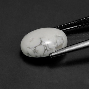 2.55克拉天然硅硼钙石，椭圆形切割，不透明