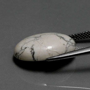 9.98克拉天然豪石，椭圆形切割，不透明