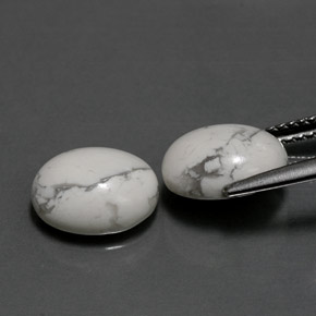 克拉天然豪石，椭圆形切割，不透明
