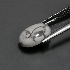 2.48克拉天然硅硼钙石，椭圆形切割，不透明