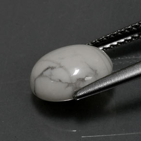 2.36克拉天然硅硼钙石，椭圆形切割，不透明