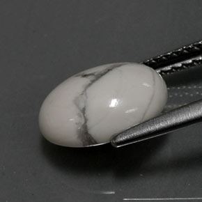2.60克拉天然硅硼钙石，椭圆形切割，不透明