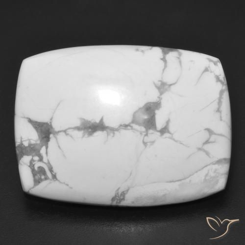 24.74ct 天然 灰白色 硅硼钙石, 软垫, 不透明