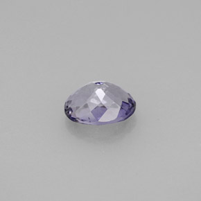 0.75克拉天然紫罗兰色堇青石，椭圆形切割，6.8×5.2毫米，VS