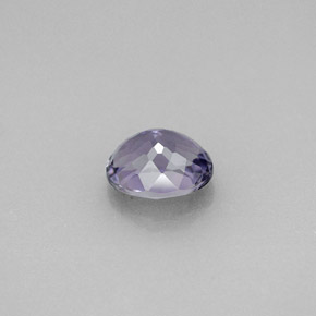 0.73克拉天然堇青石，椭圆形切割，6.5×5.3毫米，VS