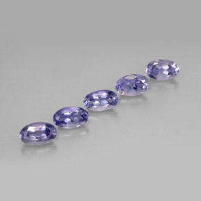 克拉天然堇青石，椭圆形切割，VS