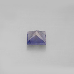 0.86克拉天然堇青石，方形，5.8×5.7毫米，VS