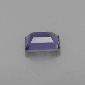 1.25克拉天然堇青石，祖母绿式切割，8×6.1毫米，VS