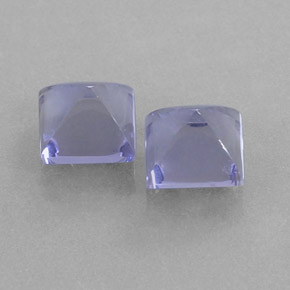 天然堇青石，方形，6.1×6.1毫米，透明