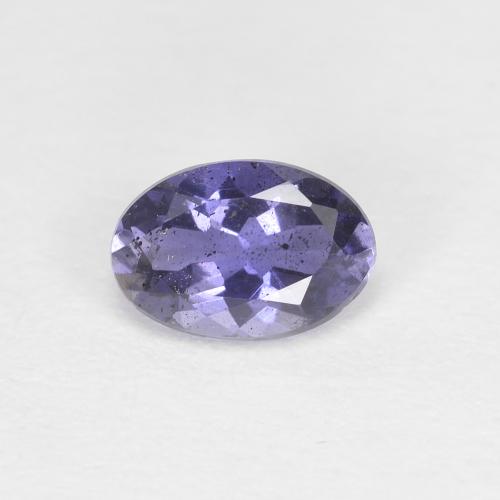 0.38克拉天然堇青石，椭圆形切割，5.9×4毫米，VS-SI