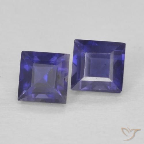 0.20克拉天然堇青石，正方形，VS