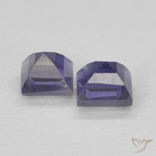 0.20克拉天然堇青石，正方形，VS
