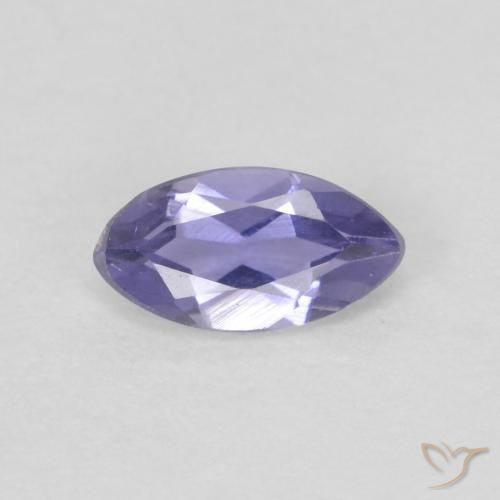 0.19ct 天然 Medium Light-Violet 堇青石, 榄尖形, VVS